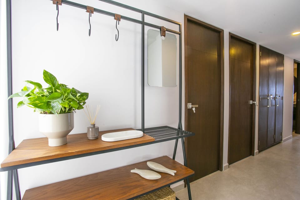 Main access to the condo