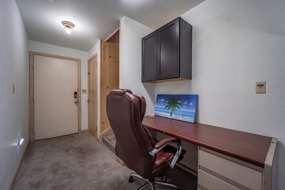Work area downstairs