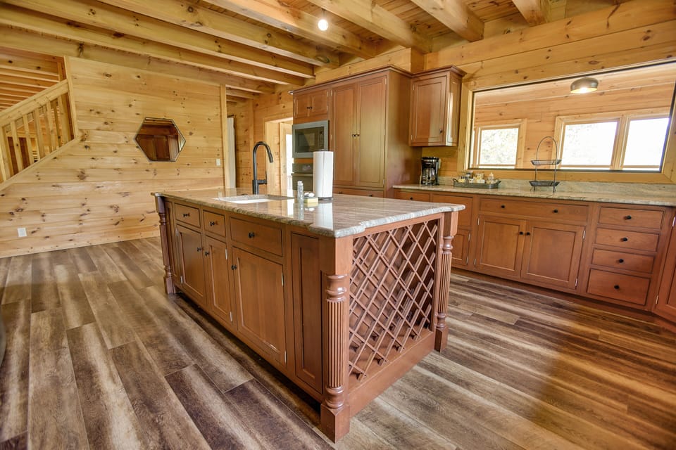 Plenty of countertop space makes cooking (and cleaning up) a breeze!