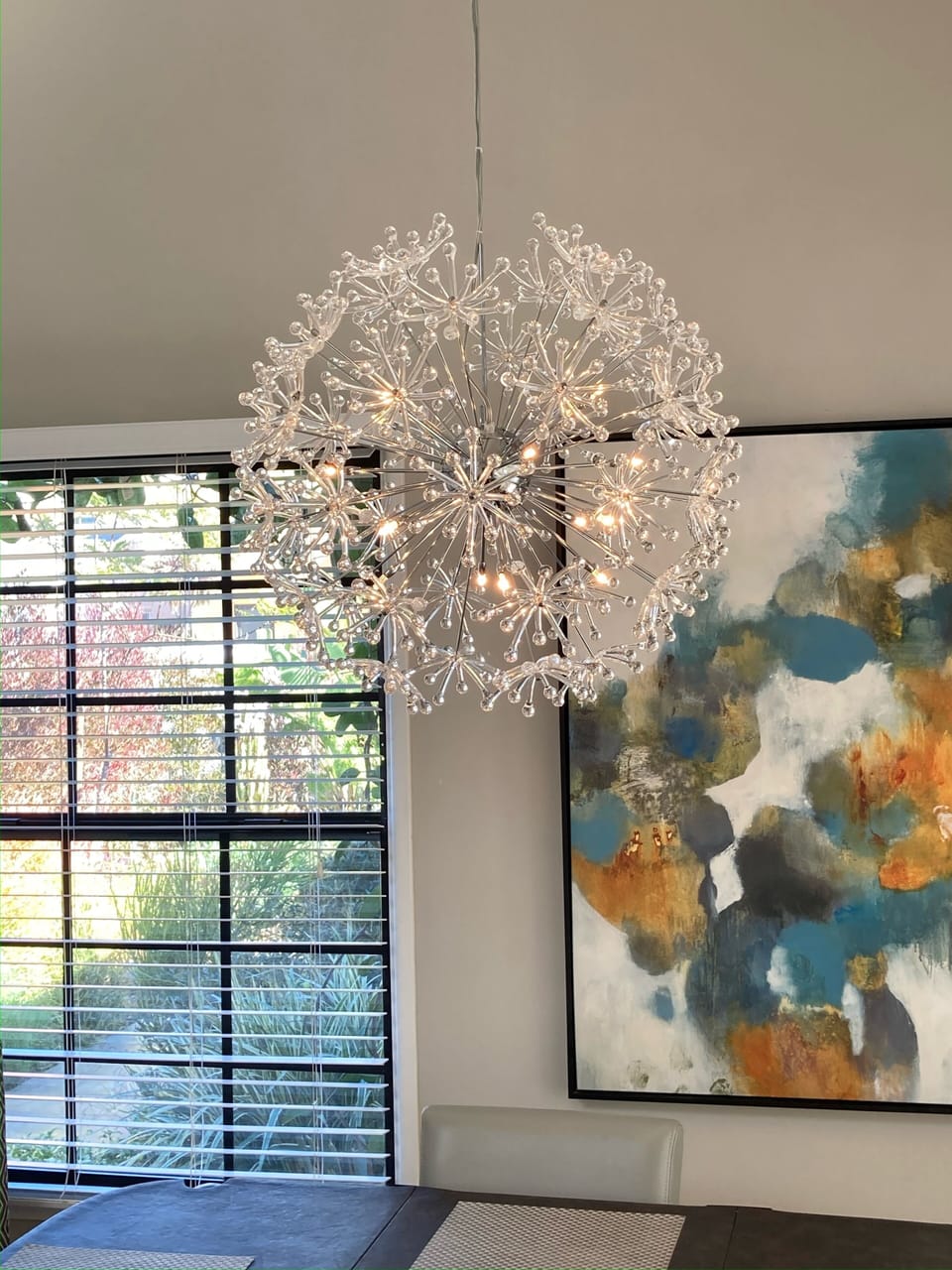 Dining room chandelier
