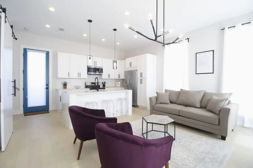 Bright, light-filled space.