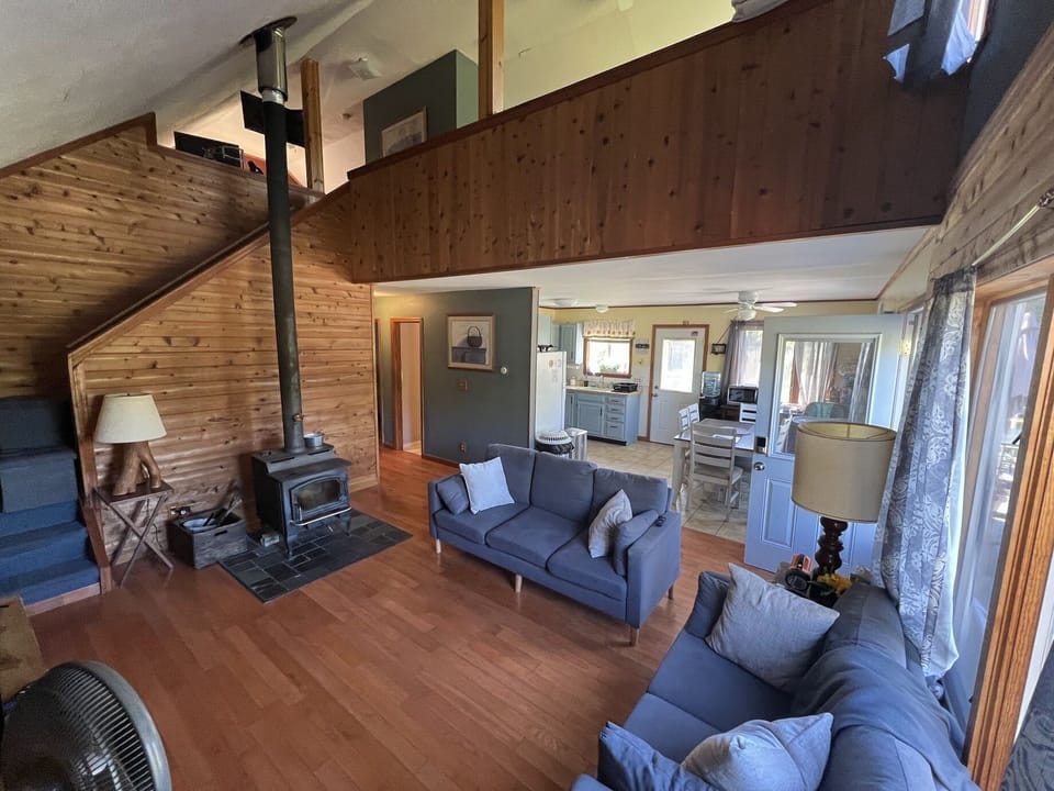 Chalet with open floor plan