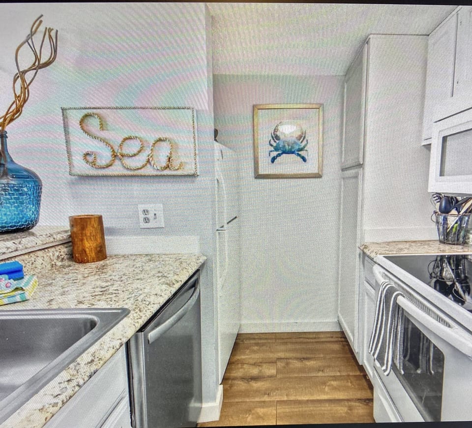 Fully stocked kitchen