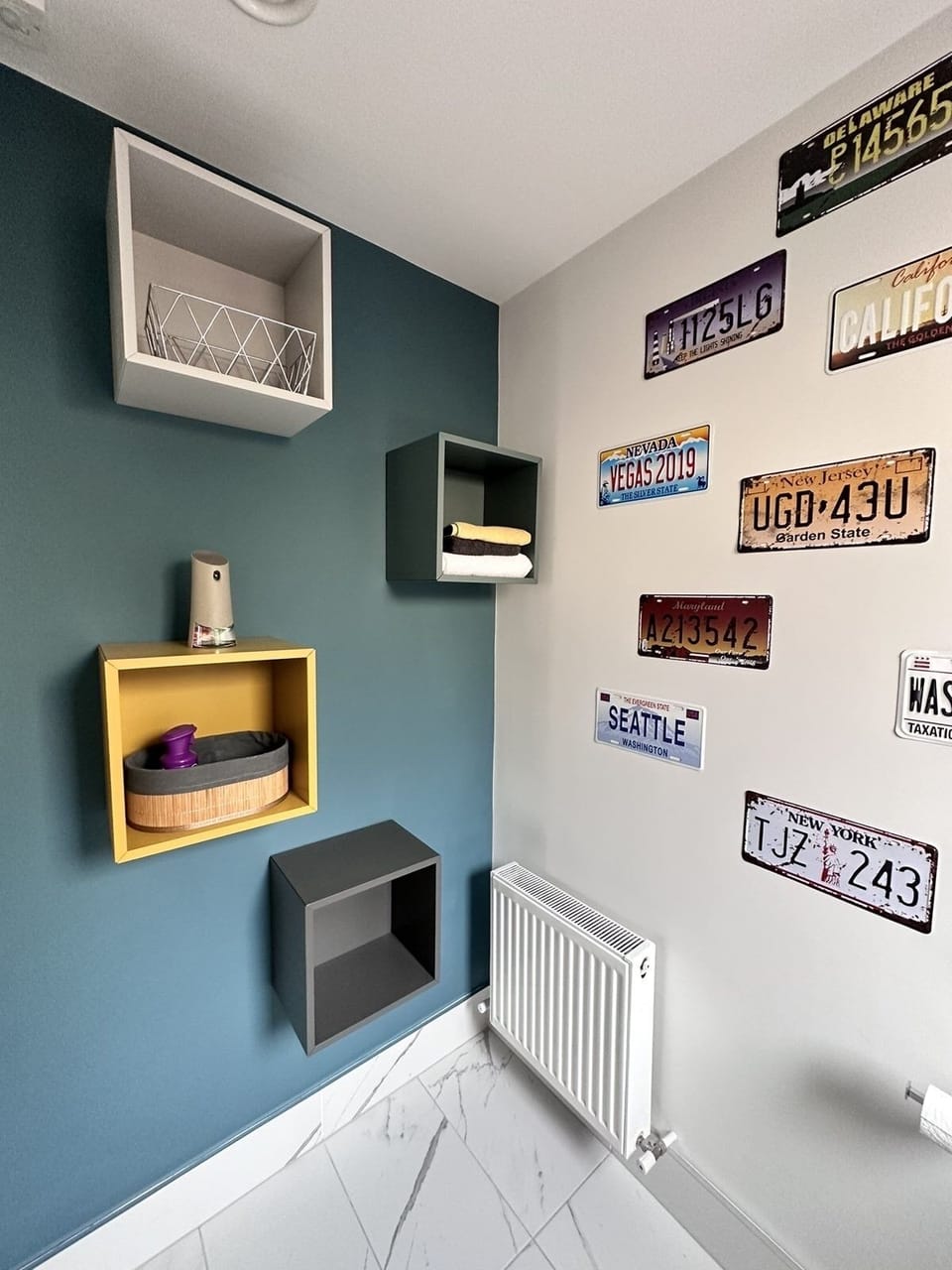 Downstairs bathroom.