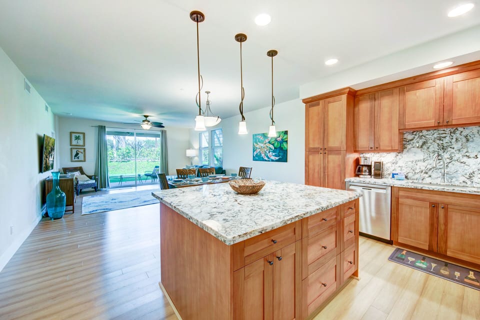 Tons of space for groceries~ gathering & good memories!