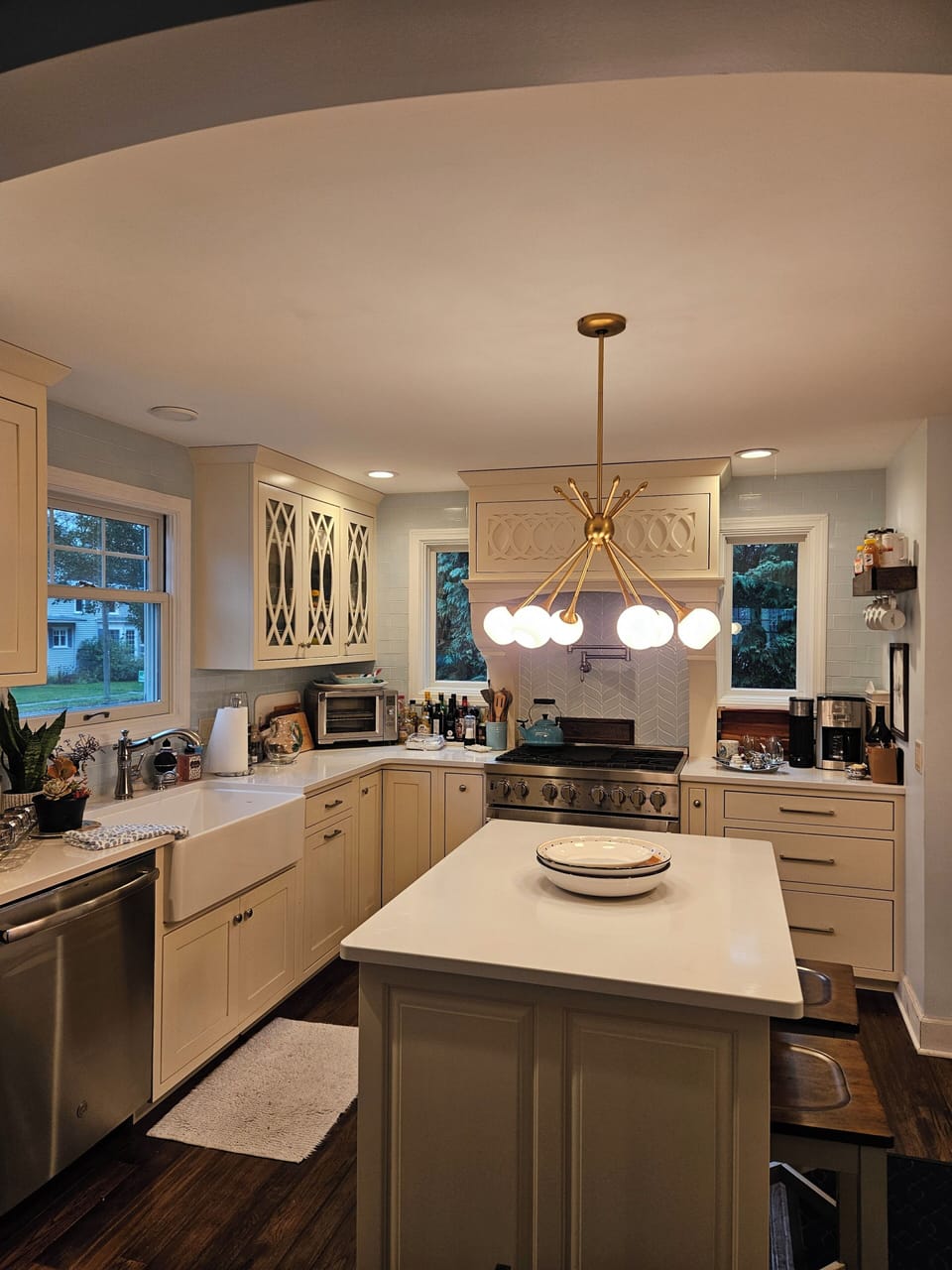 Kitchen with Wine Chiller