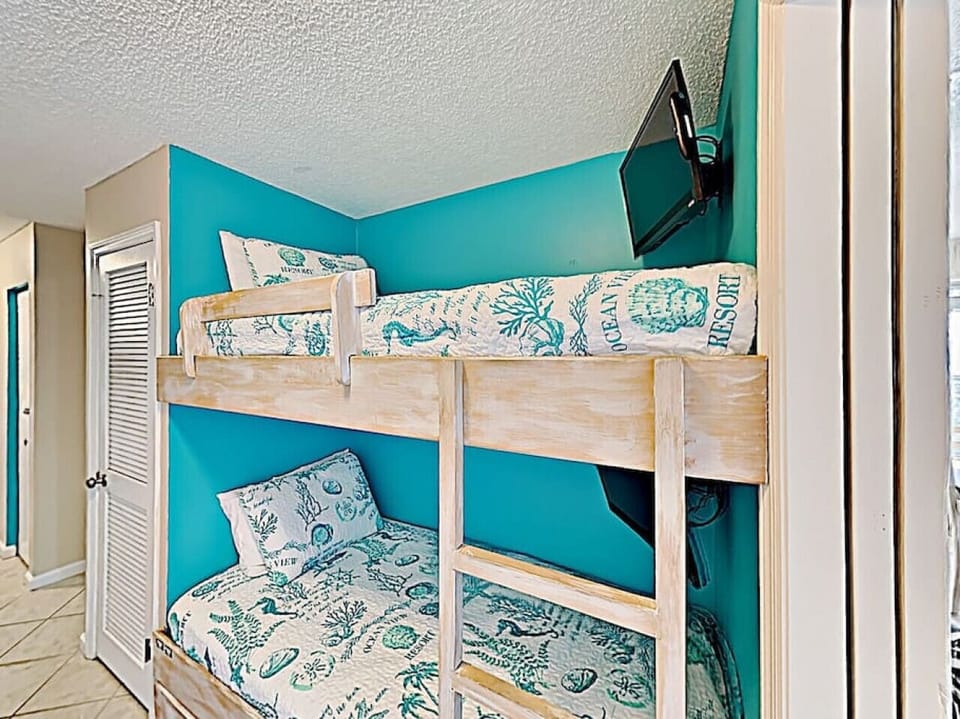 Main Hallway | Twin Bunk Beds | TVs