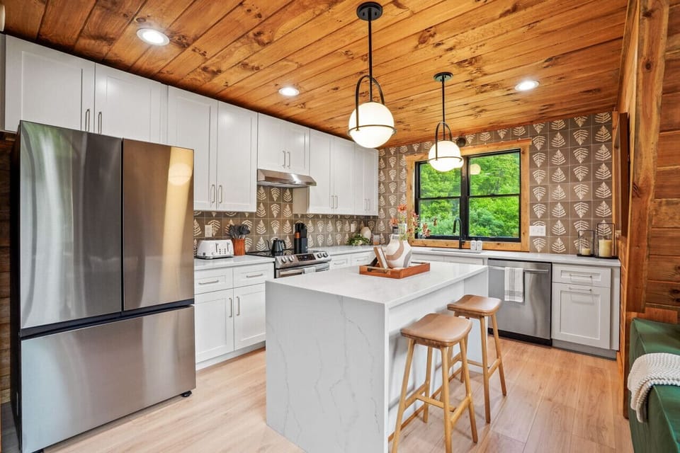 We offer kitchen starter items, such as cooking spray, spices, napkins, and condiments.