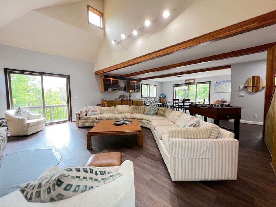 Main Floor - Living Room & Dining Area