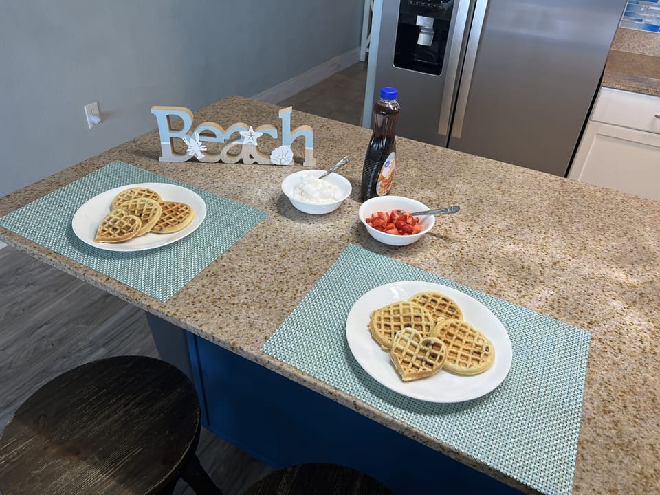 Prepare a special breakfast with your family favorites ... and save money too!