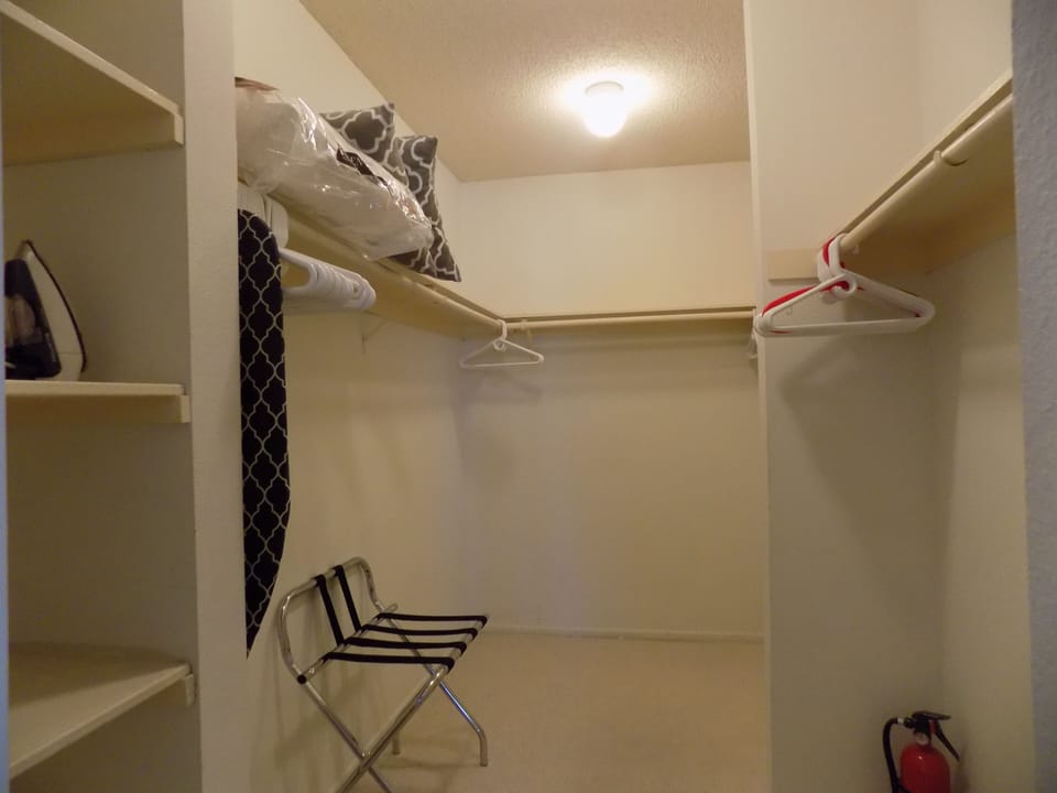 Primary bedroom closet