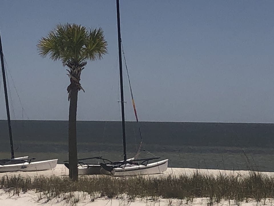Beachview to left of back deck