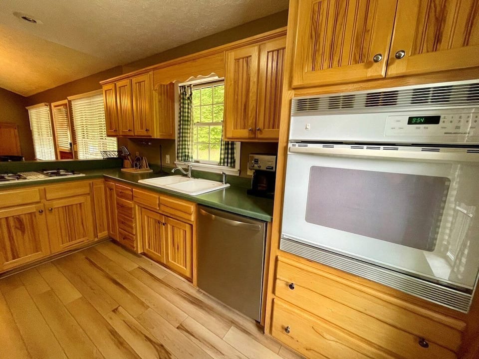 Kitchen with Gas Stove