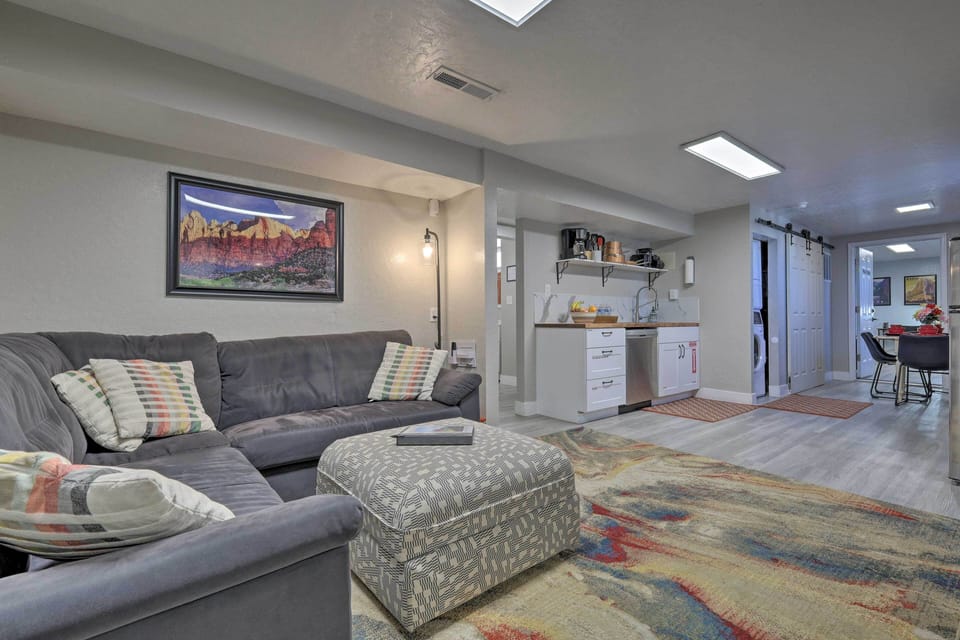 Living Room | Lower-Level Unit | Smart TV