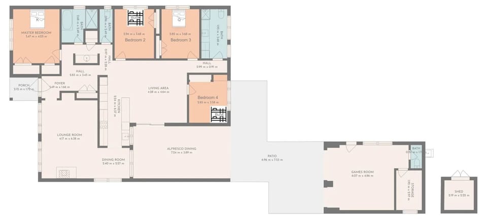 Blondies | Floorplan