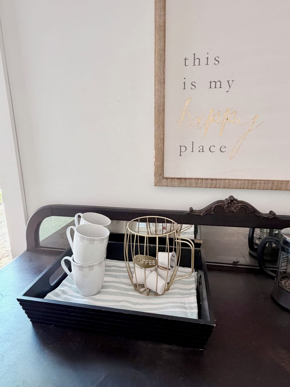 Coffee always provided