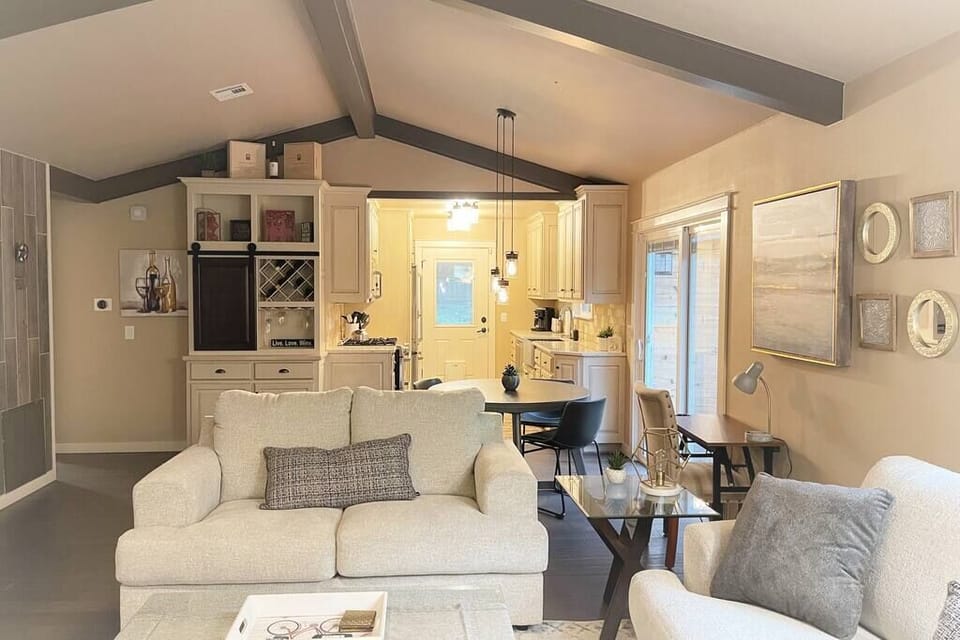 Open living area.  