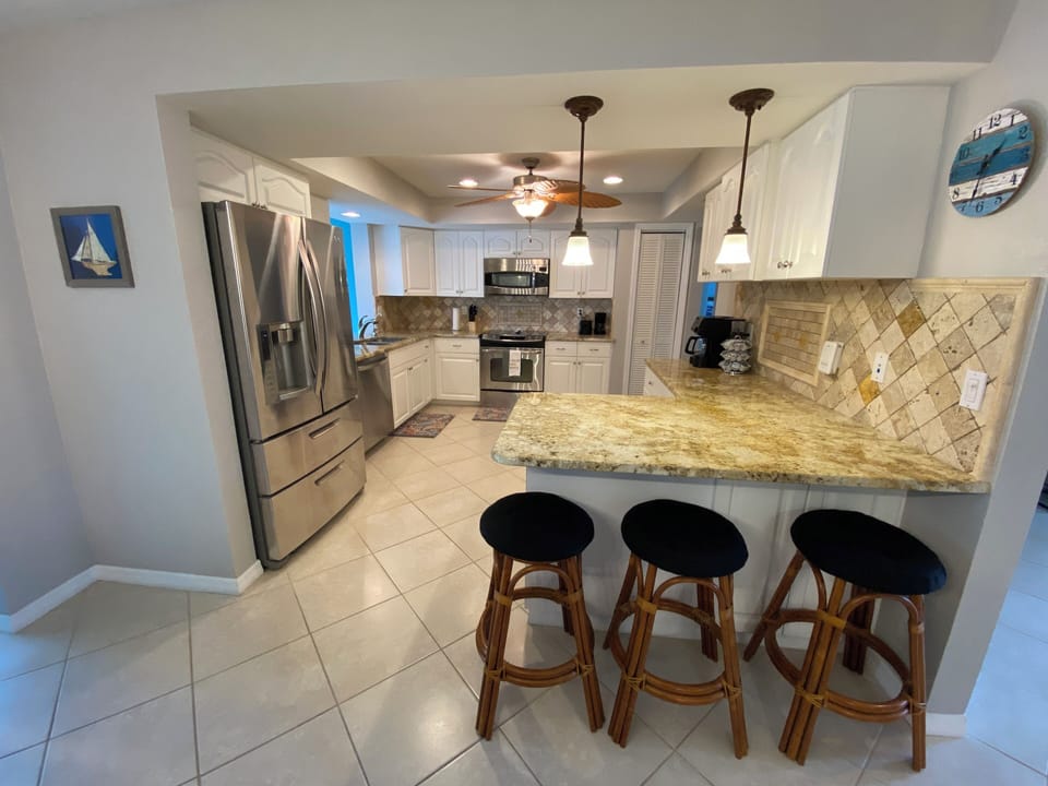 A beautiful kitchen is waiting for your arrival