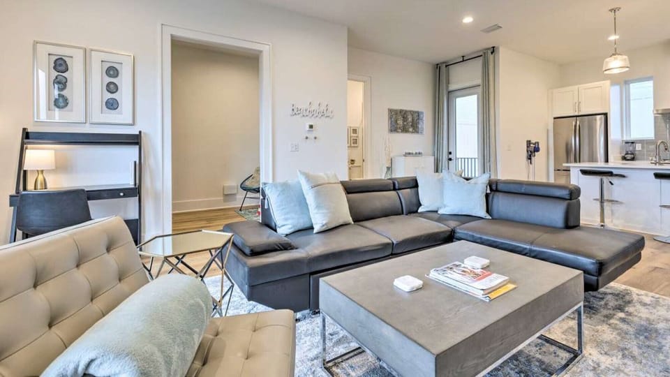Main Living Area to Second Balcony