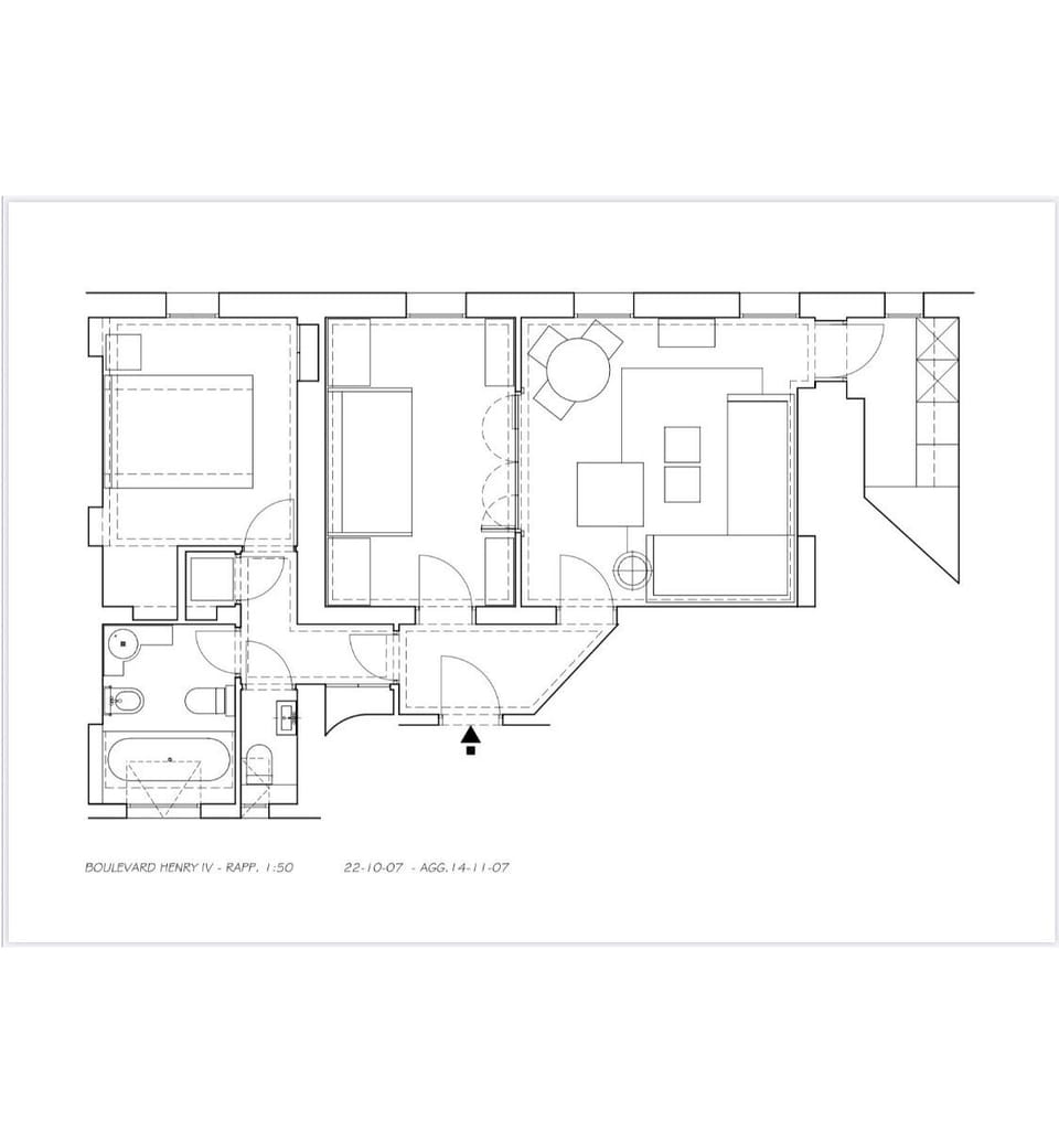 Floor plan.
