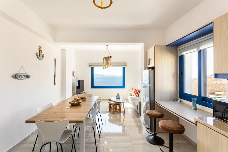Enjoy your meals in this cozy dining area