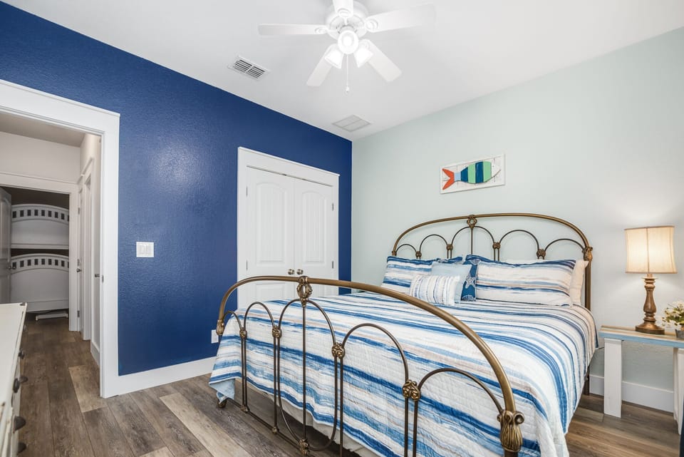 2nd Floor - Unwind after a day of beach adventures in your peaceful king-size haven located on the second floor