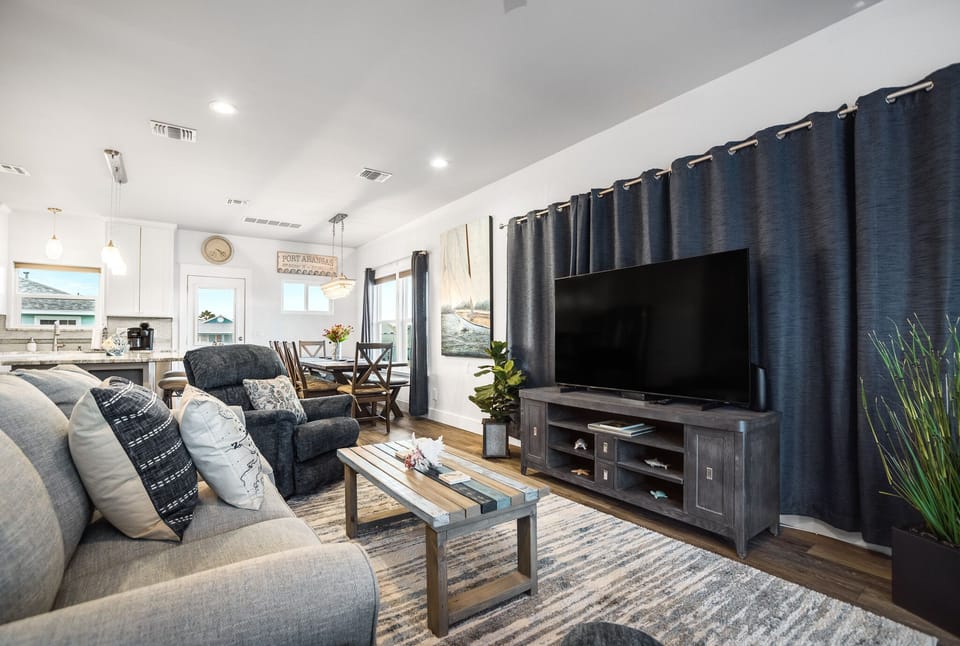 2nd Floor - Reel in Some Relaxation - Your Inviting TV Area is ready for movie nights after a day on the water