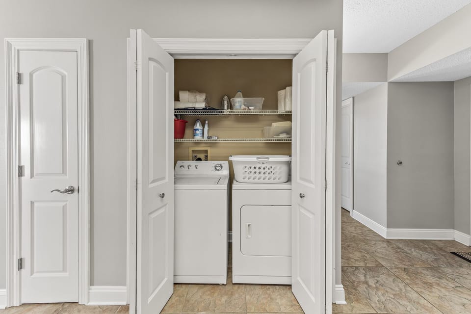 Laundry in unit