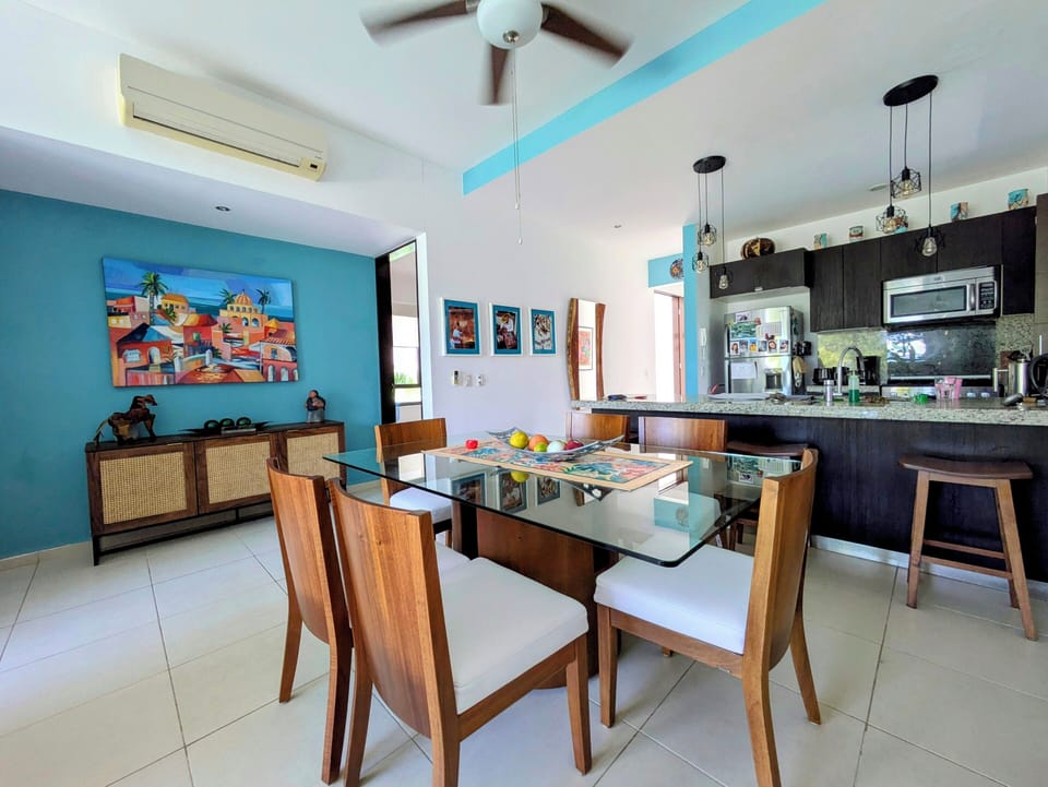 Great kitchen--new stove, spices, blender, coffee maker, cooking essentials.