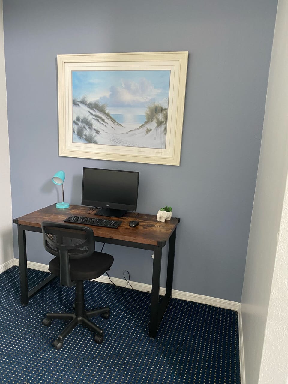 Work space available 