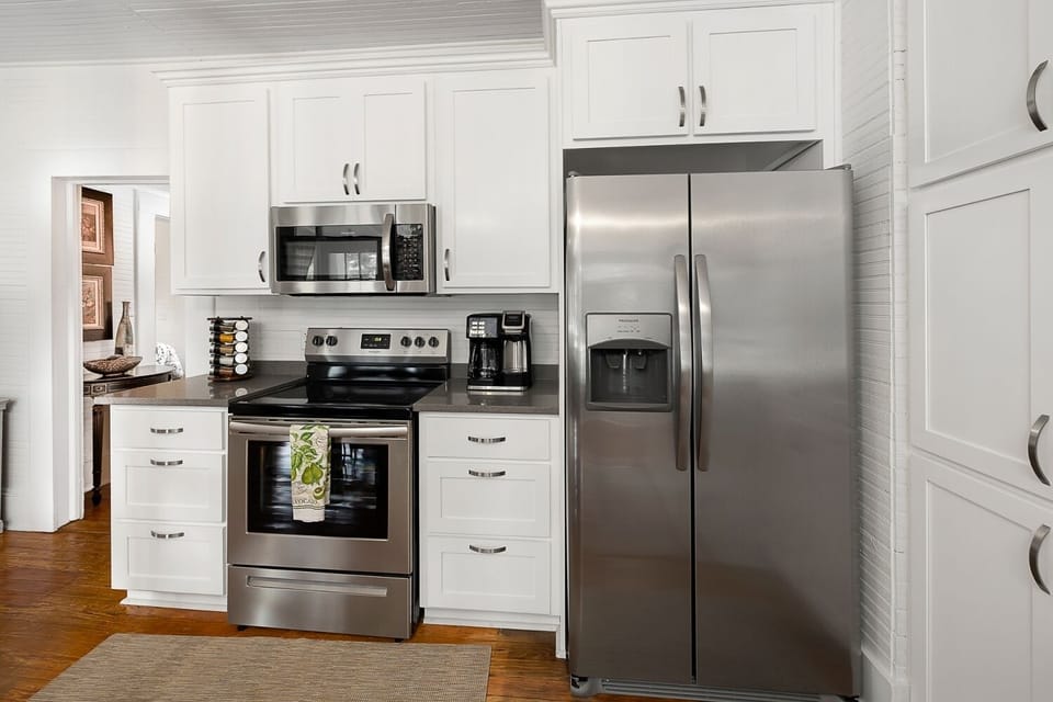 New stainless appliances