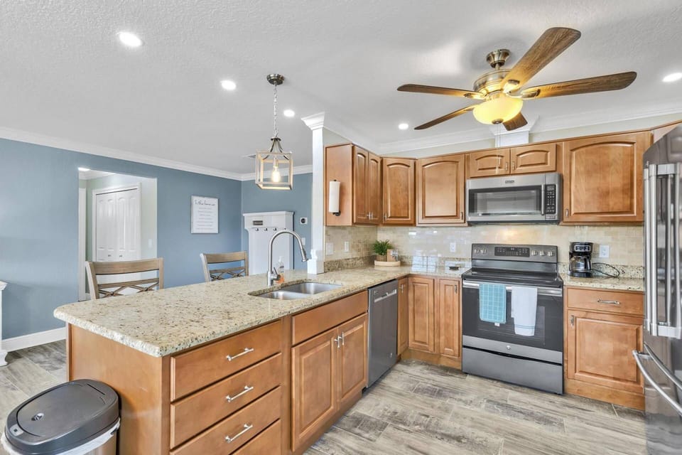 Beautiful Kitchen With New Appliances