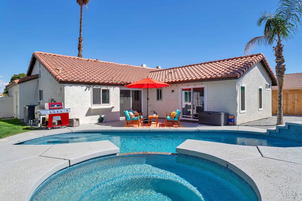 The hot tub is controlled from inside the home, we also have BBQ for you.