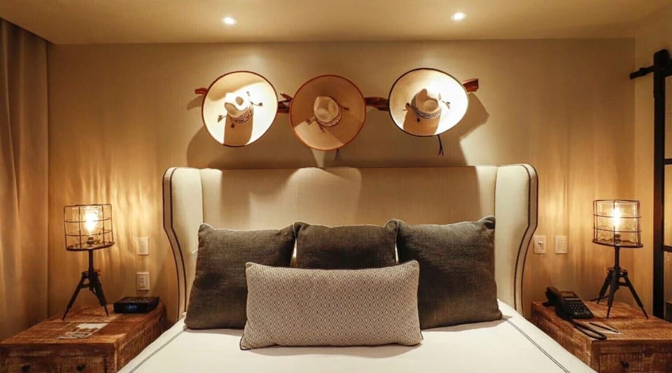 Fun Mexican themed decor. 