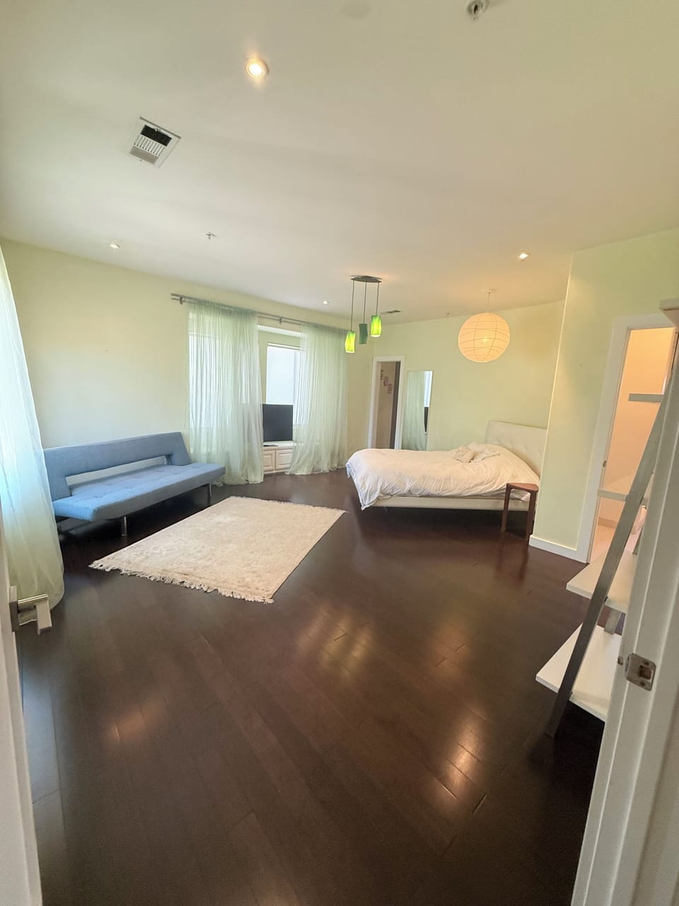 Oversized Upstairs Bedroom with walk-in closet and in-suite bathroom