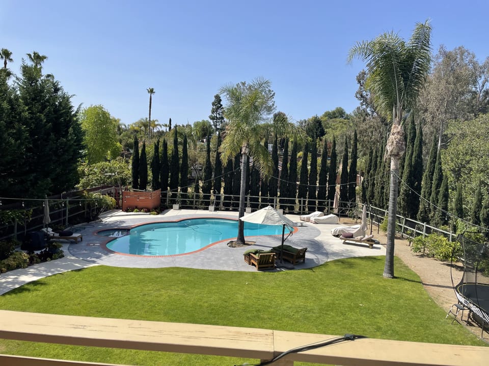 View from balcony