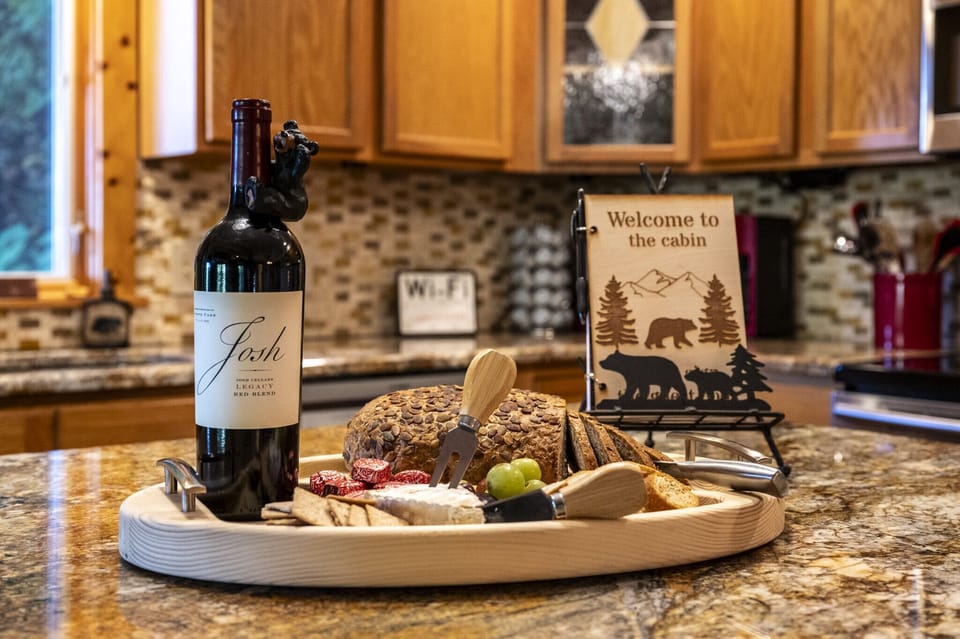 Bask in the chef's kitchen at The Cabin Fairy's Castle