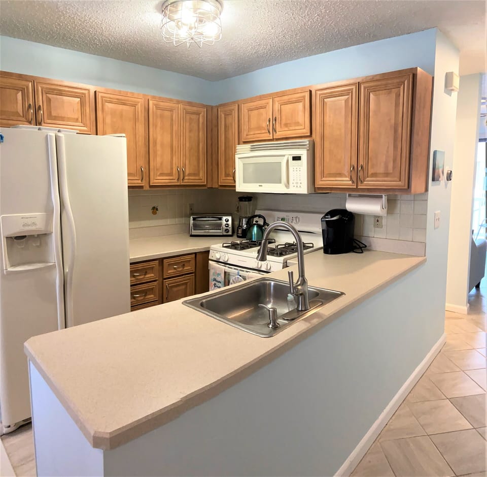 Down a Hallway into your Kitchen