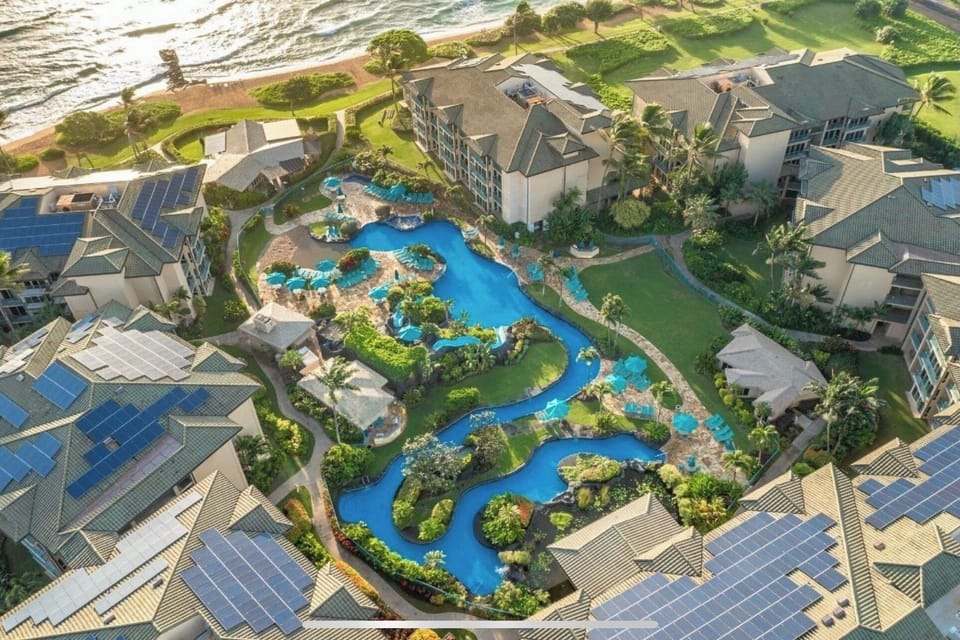 Waipouli Beach Resort Aerial picture