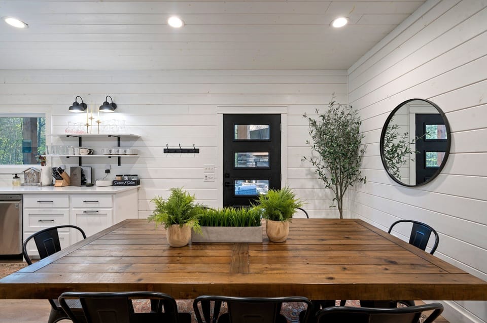 Table for 8—because "family dinner" should never mean someone eats on the couch.