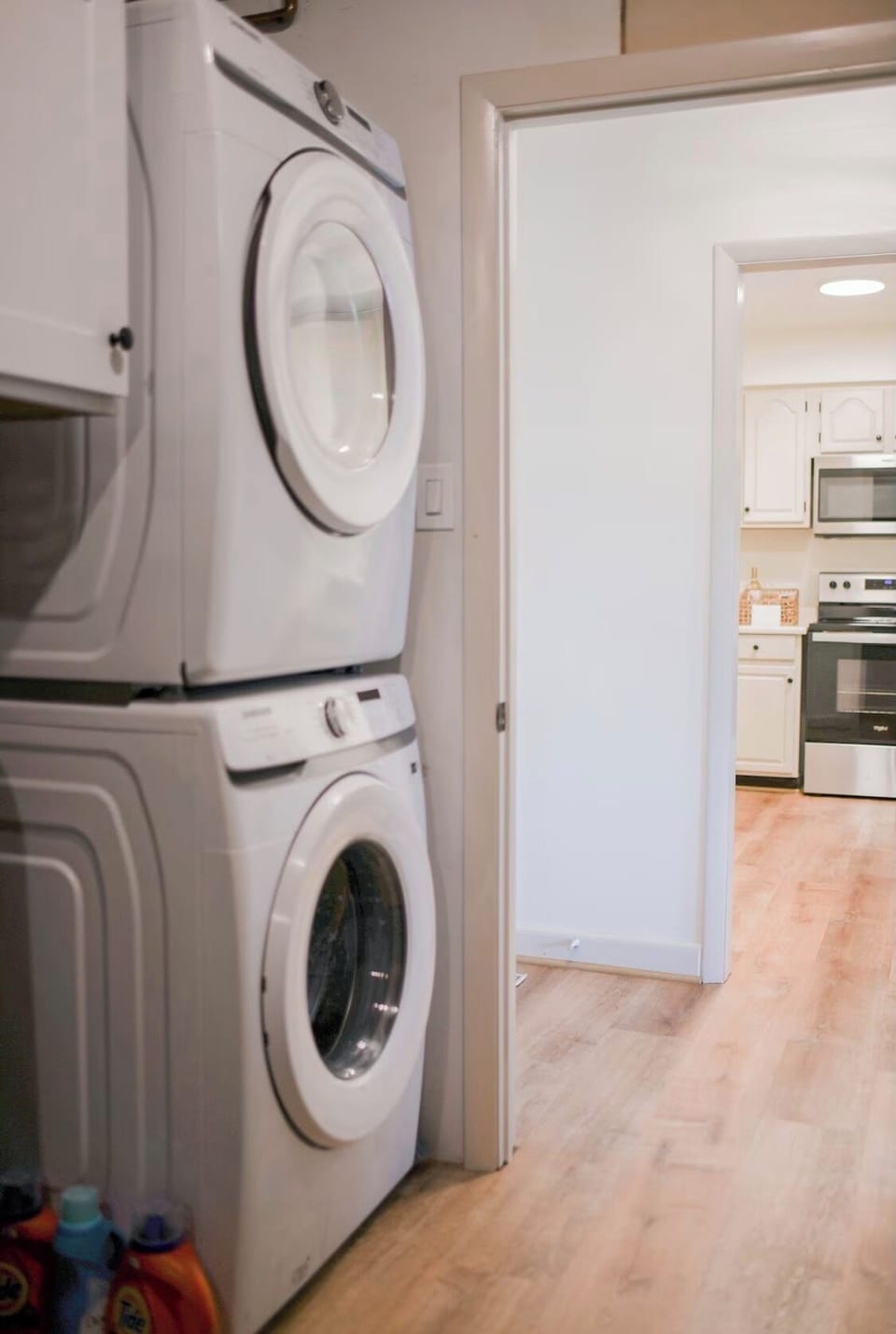 Laundry area. 