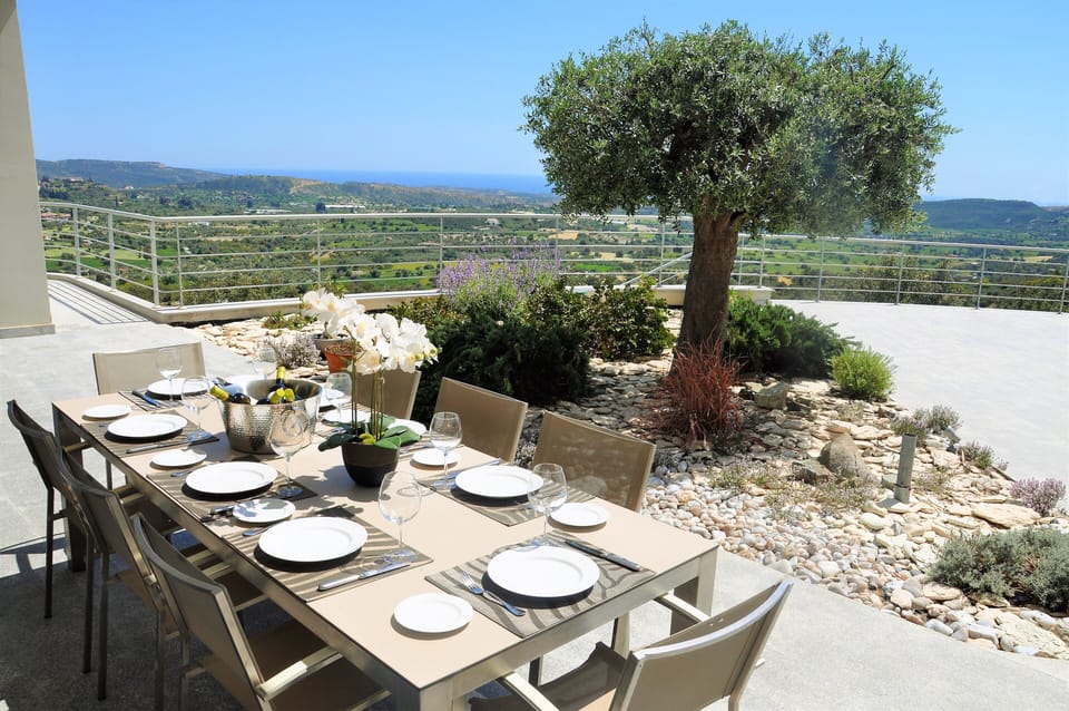 Dining on the Terrace