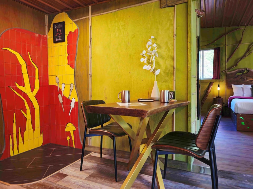 You will feel how this bungalow is focused on nature.