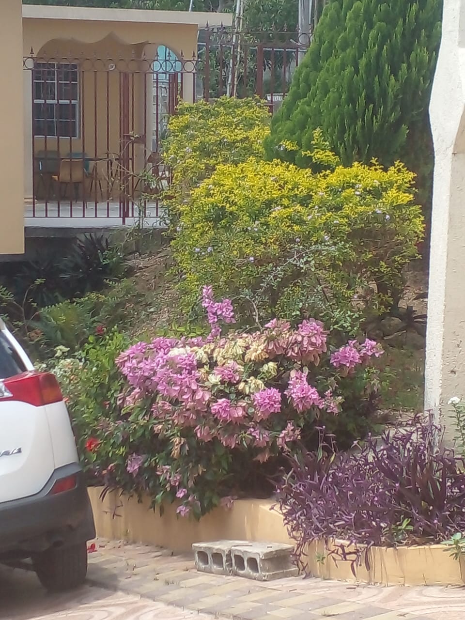 outside the room