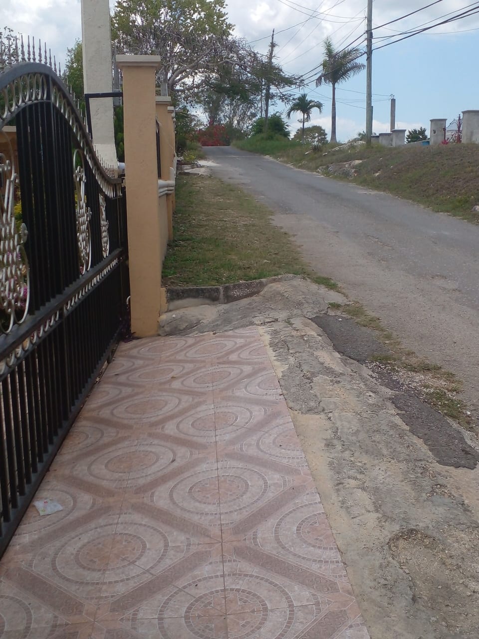 from the gate 