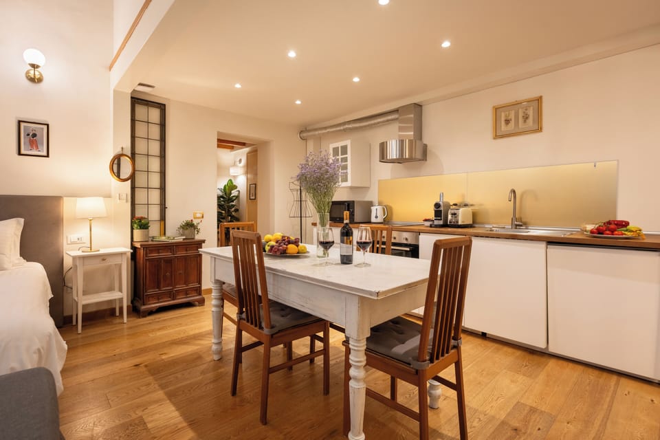 View of the kitchen