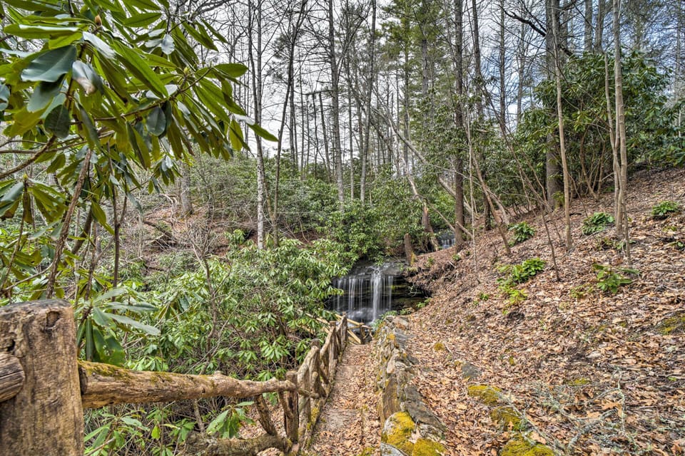 On-Site Walking Path | Waterfall