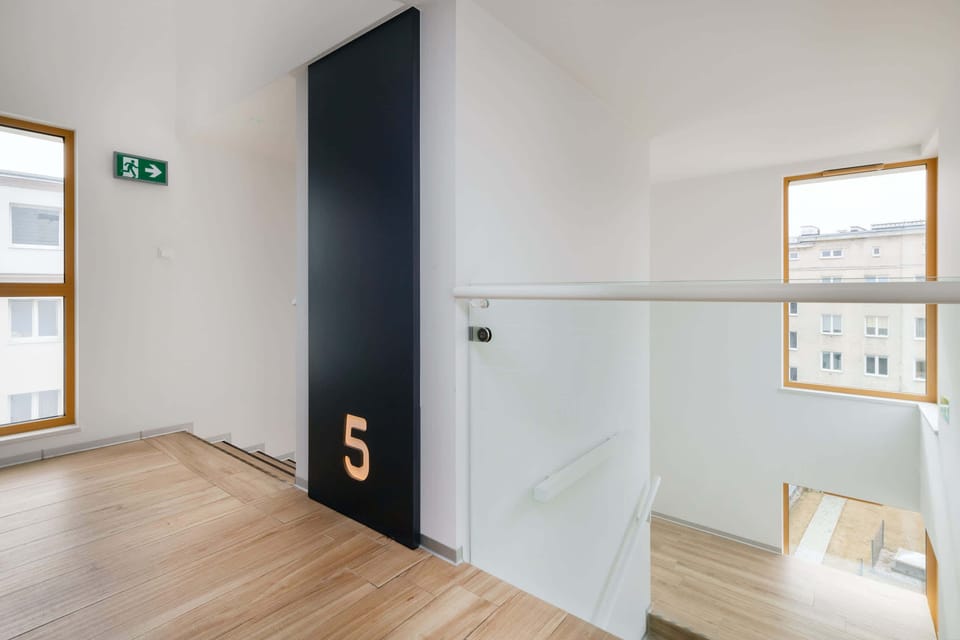 Modern property building. 