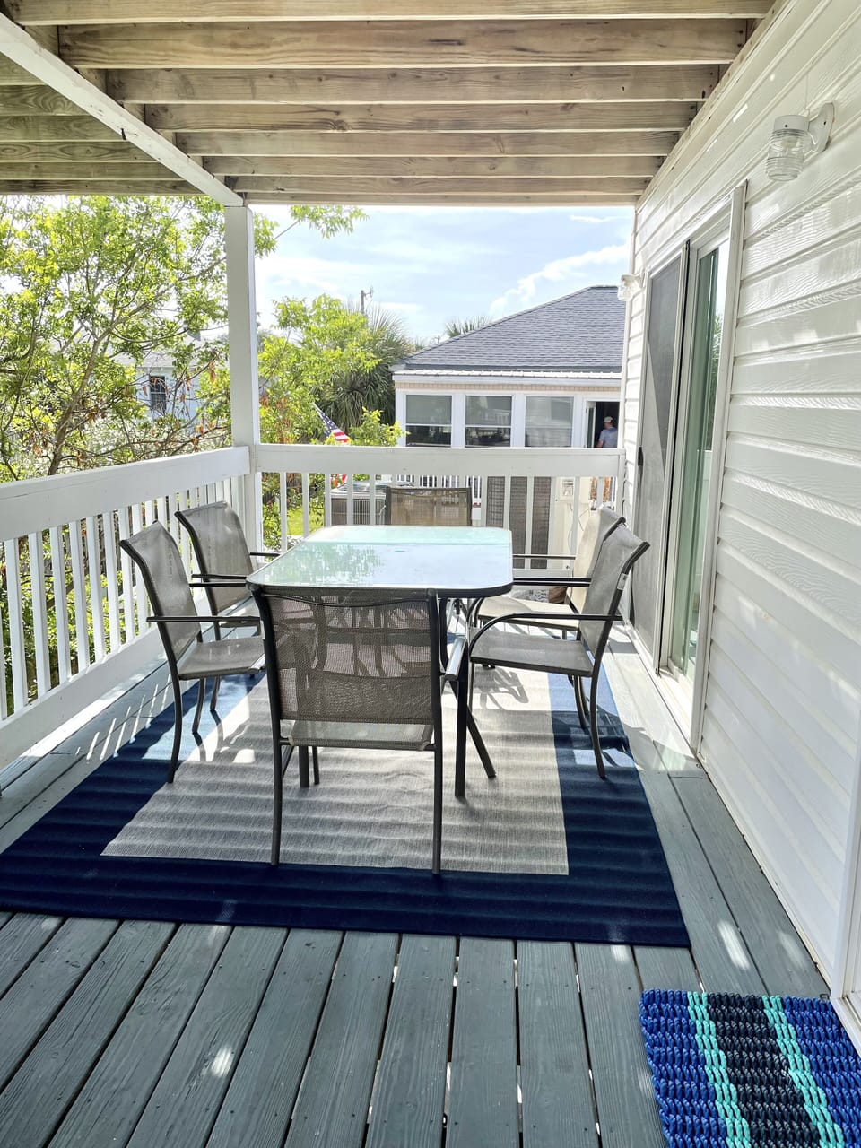 1st floor deck
