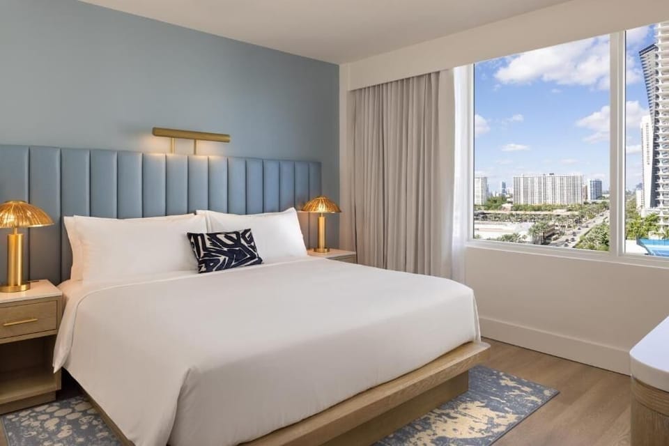 Bedroom. Interior and views may vary based on location and availability.